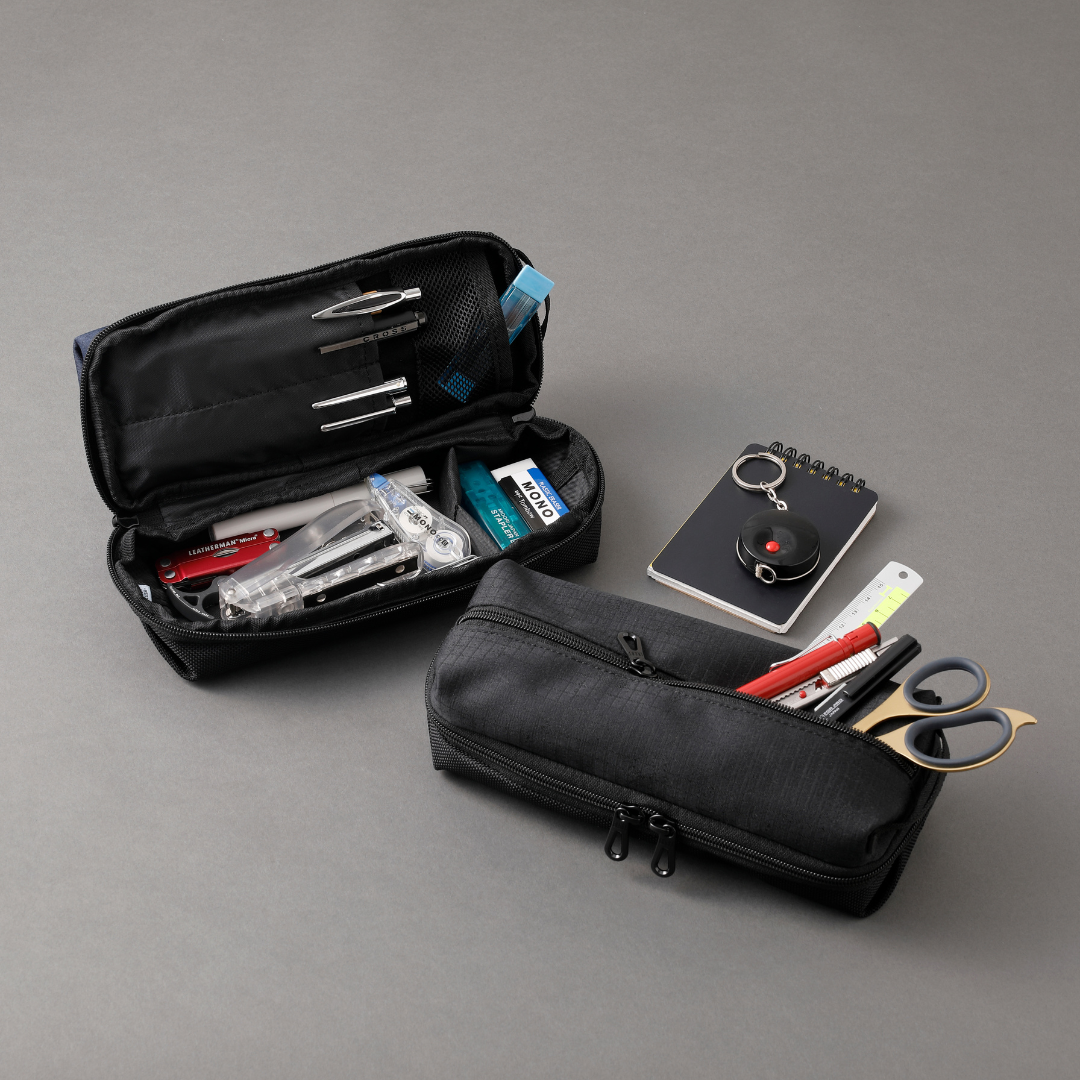 R.G.B］大容量 二層式ペンケース（ネイビー） | 株式会社クロスター