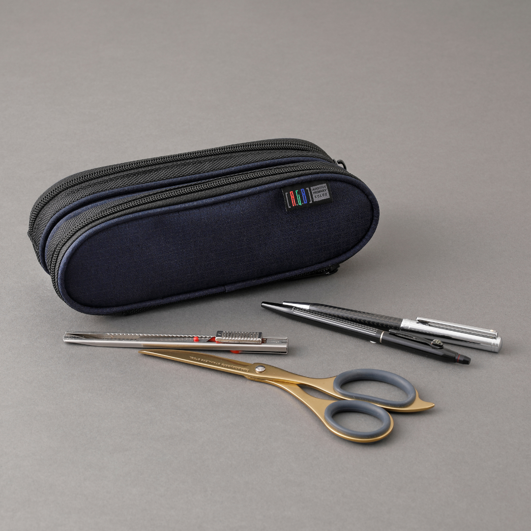 R.G.B］マグネット式 3WAY ペンケース（ネイビー） | 株式会社クロスター